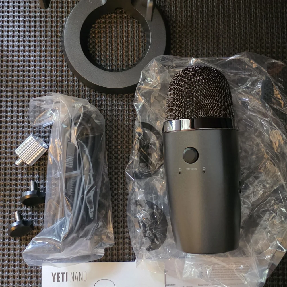 Logitech Yeti Nano USB Microphone Brand New